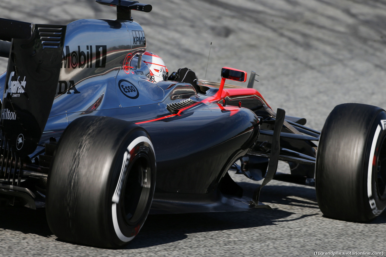 TEST F1 BARCELLONA 27 FEBBRAIO, Jenson Button (GBR) McLaren MP4-30.
27.02.2015.
