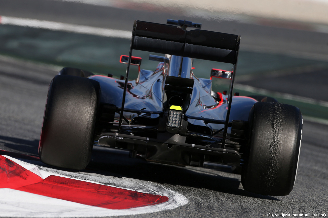 TEST F1 BARCELLONA 27 FEBBRAIO, Jenson Button (GBR) McLaren MP4-30.
27.02.2015.