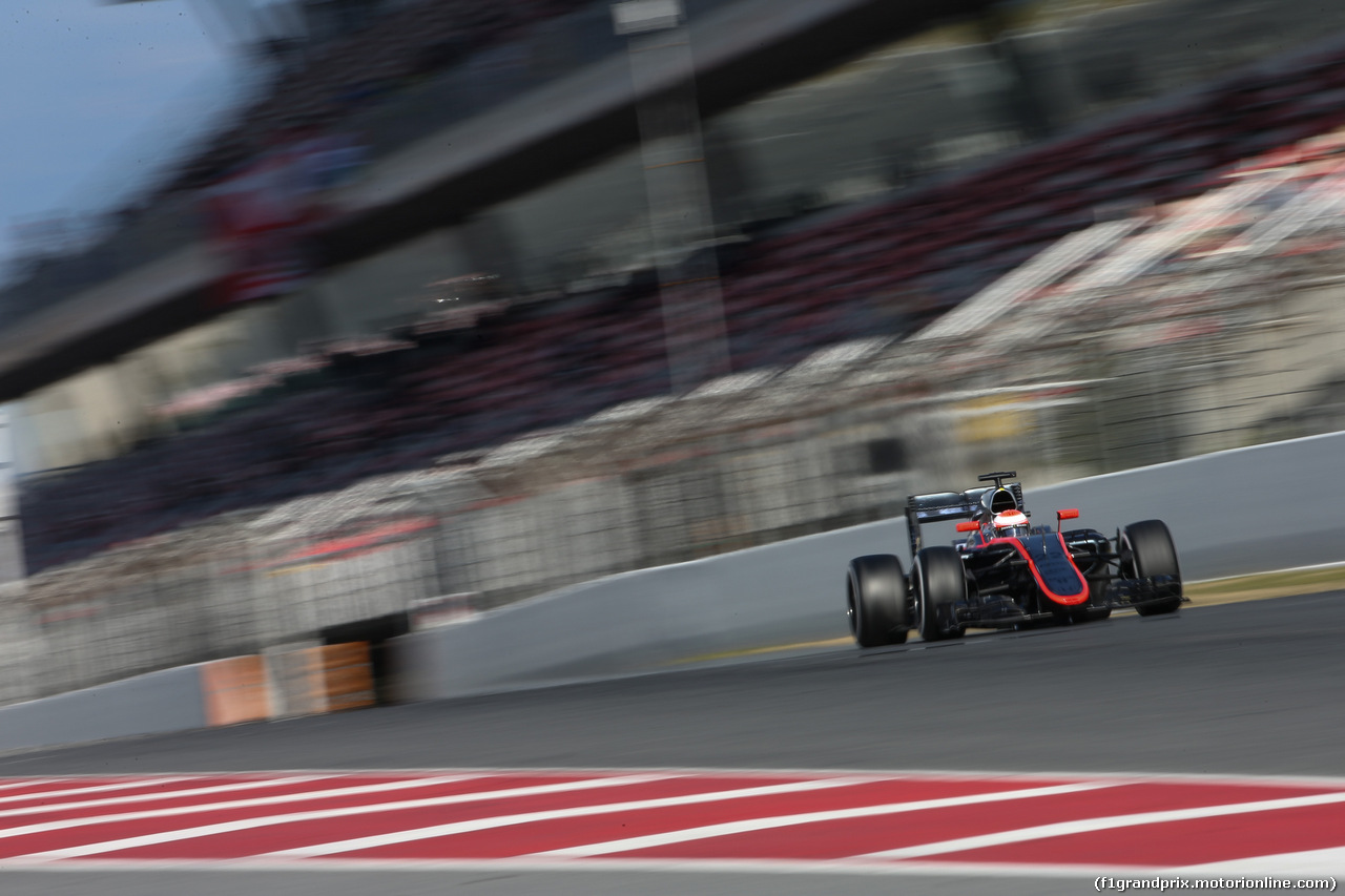 TEST F1 BARCELLONA 27 FEBBRAIO, Jenson Button (GBR) McLaren MP4-30.
27.02.2015.