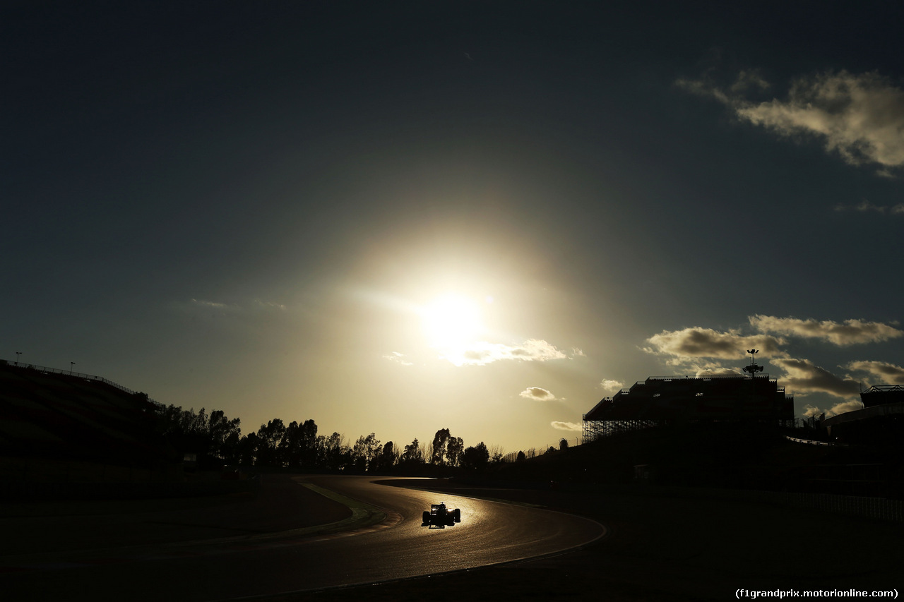 TEST F1 BARCELLONA 27 FEBBRAIO, Low light action.
27.02.2015.