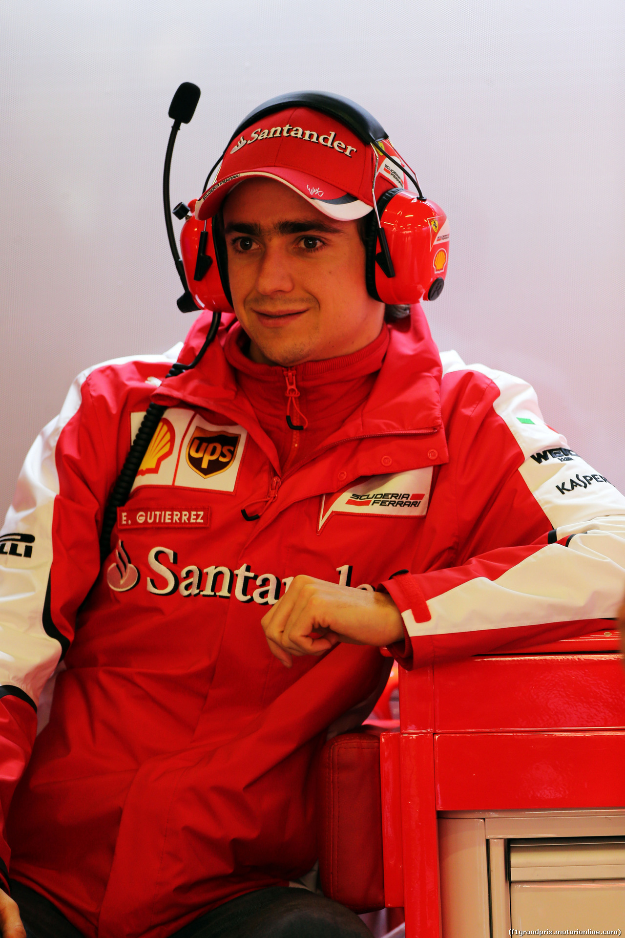 TEST F1 BARCELLONA 27 FEBBRAIO, Esteban Gutierrez (MEX) Ferrari Test e Reserve Driver.
27.02.2015.