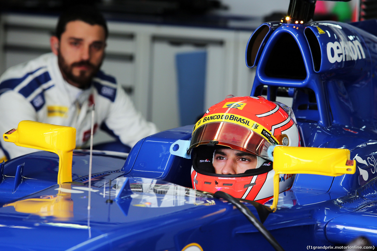 TEST F1 BARCELLONA 27 FEBBRAIO, Felipe Nasr (BRA) Sauber C34.
27.02.2015.