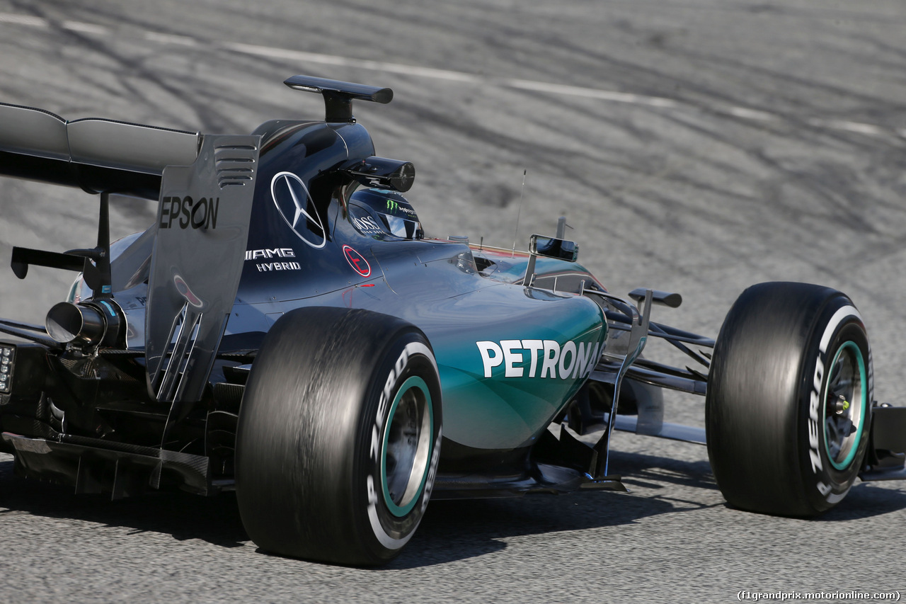 TEST F1 BARCELLONA 27 FEBBRAIO, Nico Rosberg (GER) Mercedes AMG F1 W06.
27.02.2015.