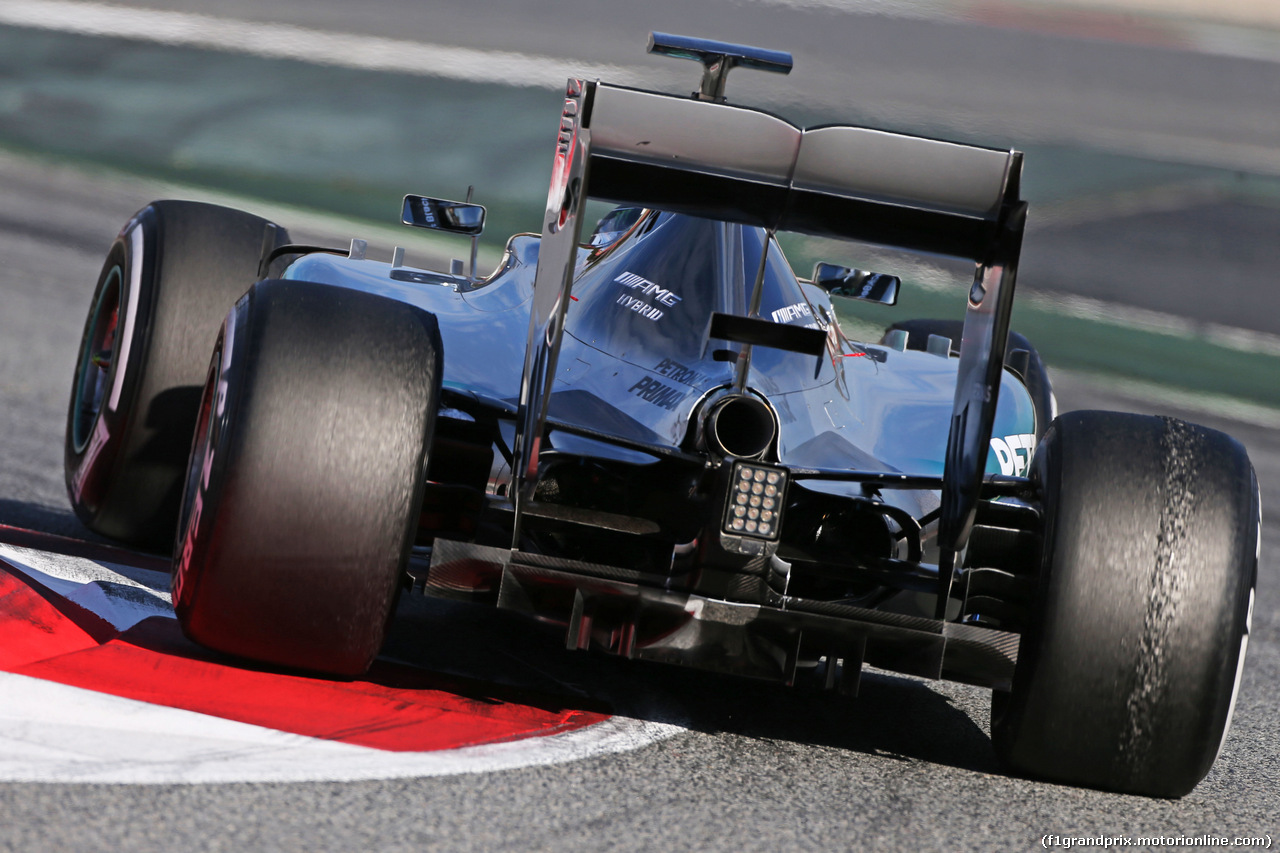 TEST F1 BARCELLONA 27 FEBBRAIO, Nico Rosberg (GER) Mercedes AMG F1 W06.
27.02.2015.