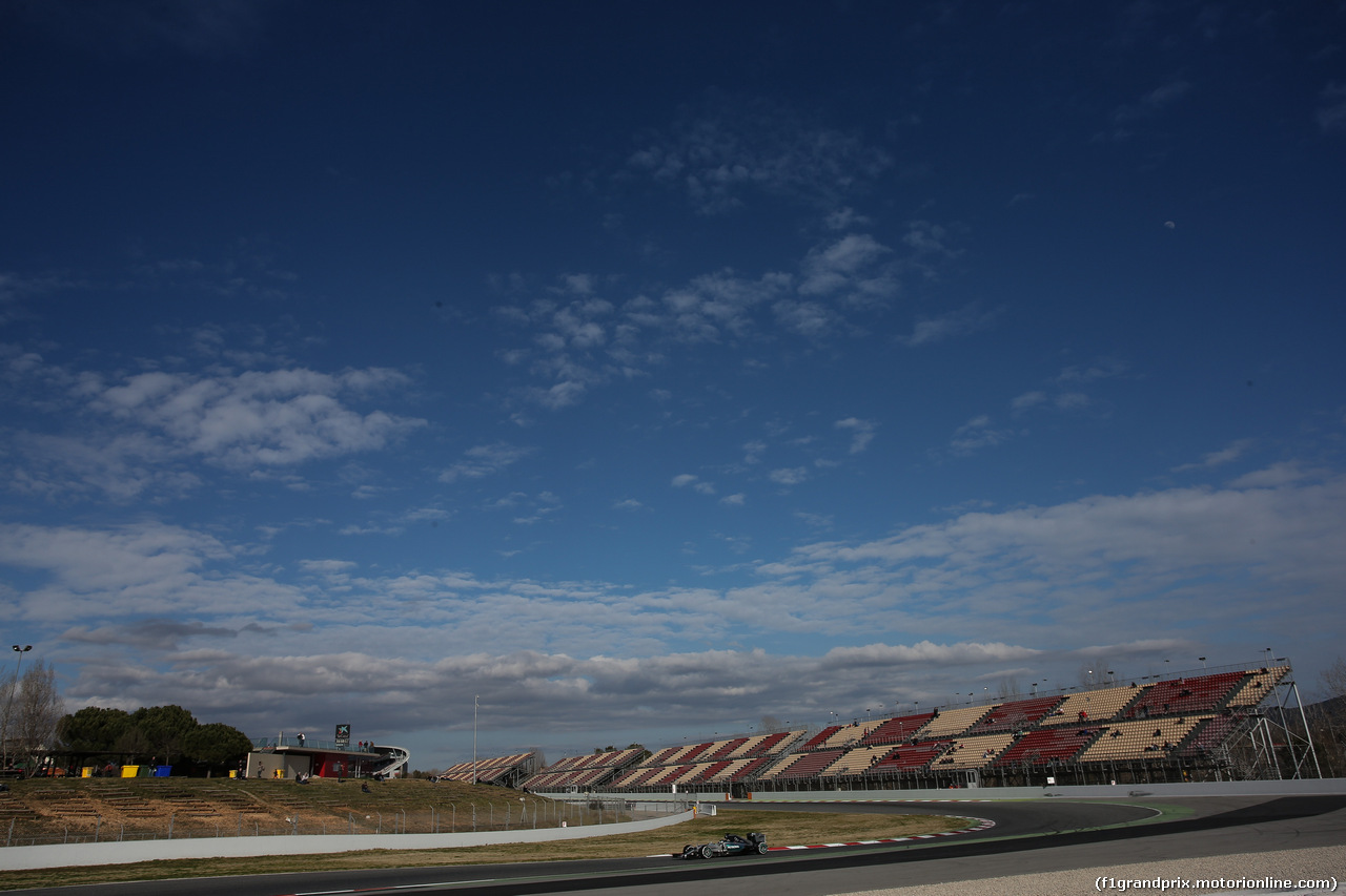 TEST F1 BARCELLONA 27 FEBBRAIO, Nico Rosberg (GER) Mercedes AMG F1 W06.
27.02.2015.