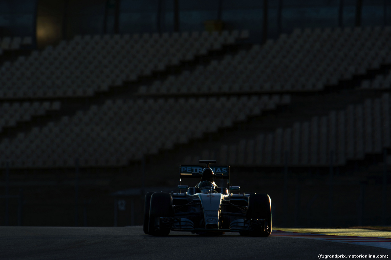 TEST F1 BARCELLONA 27 FEBBRAIO, Nico Rosberg (GER) Mercedes AMG F1 W06.
27.02.2015.