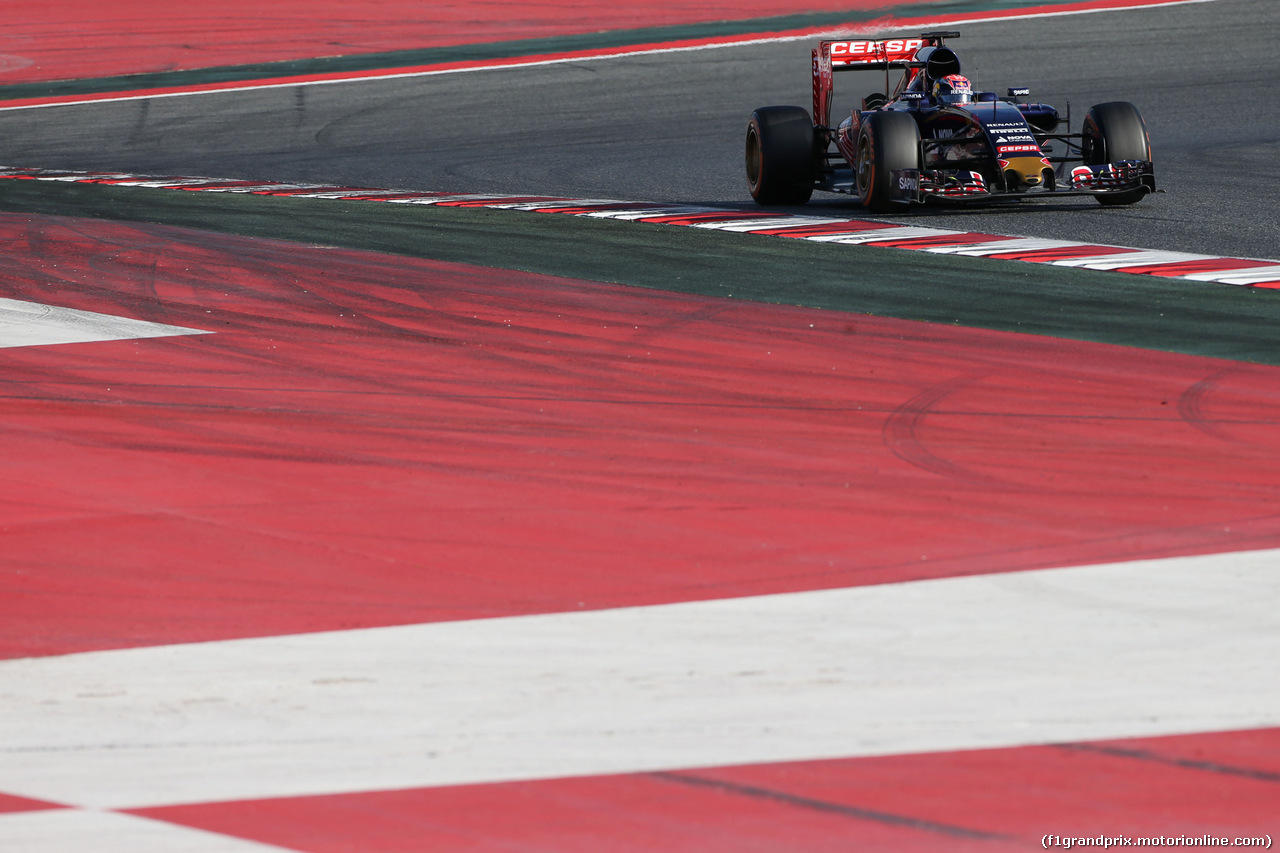 TEST F1 BARCELLONA 27 FEBBRAIO, Max Verstappen (NLD) Scuderia Toro Rosso STR10.
27.02.2015.