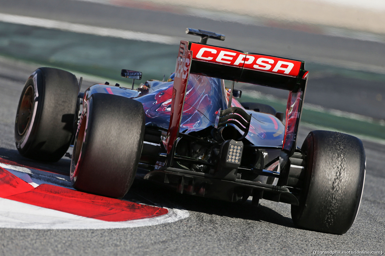 TEST F1 BARCELLONA 27 FEBBRAIO, Max Verstappen (NLD) Scuderia Toro Rosso STR10.
27.02.2015.