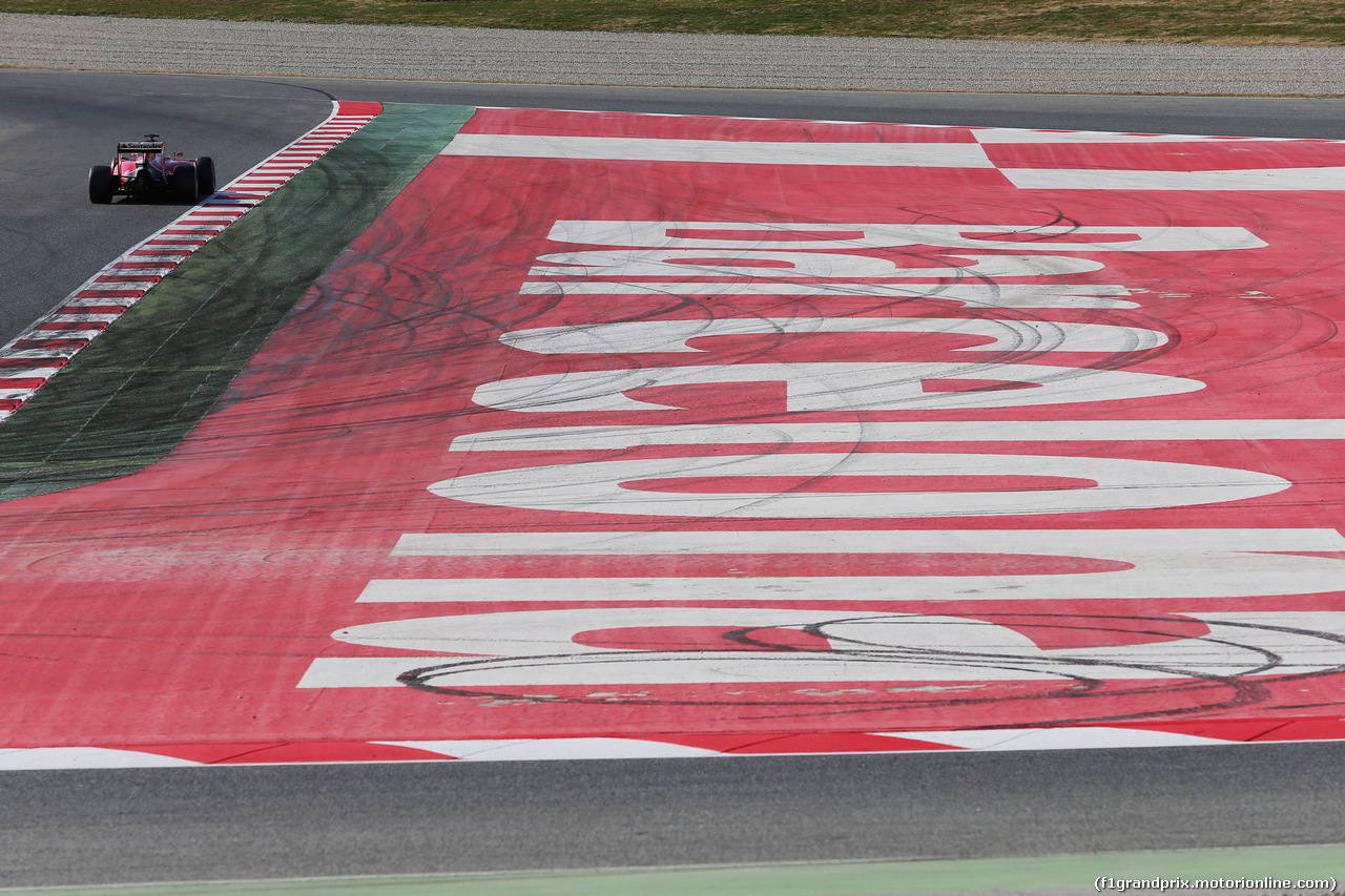 TEST F1 BARCELLONA 27 FEBBRAIO, Sebastian Vettel (GER) Ferrari SF15-T.
27.02.2015.