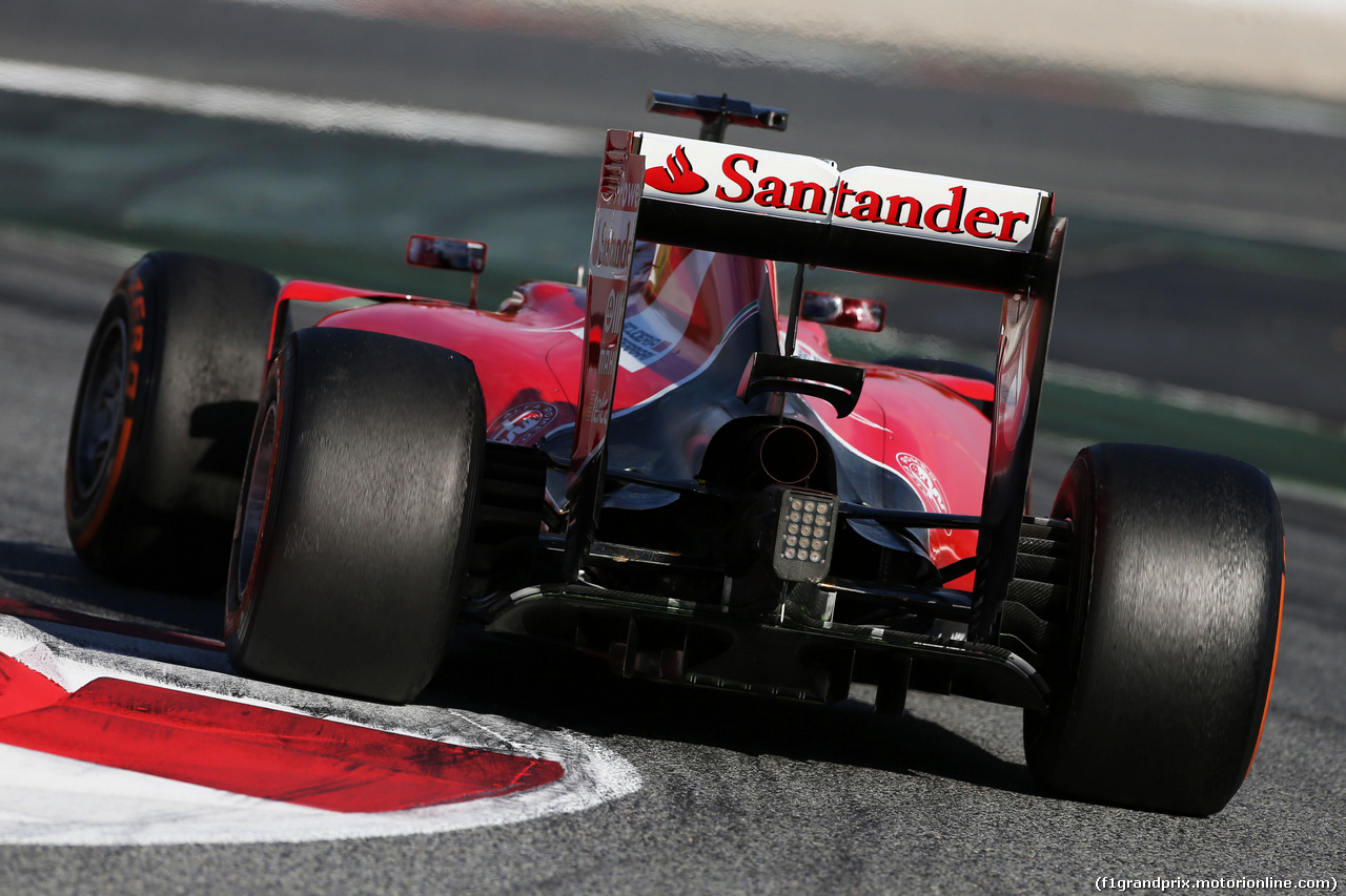 TEST F1 BARCELLONA 27 FEBBRAIO, Sebastian Vettel (GER) Ferrari SF15-T.
27.02.2015.