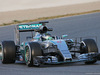 TEST F1 BARCELLONA 27 FEBBRAIO, Nico Rosberg (GER) Mercedes AMG F1 W06 running sensor equipment.
27.02.2015.