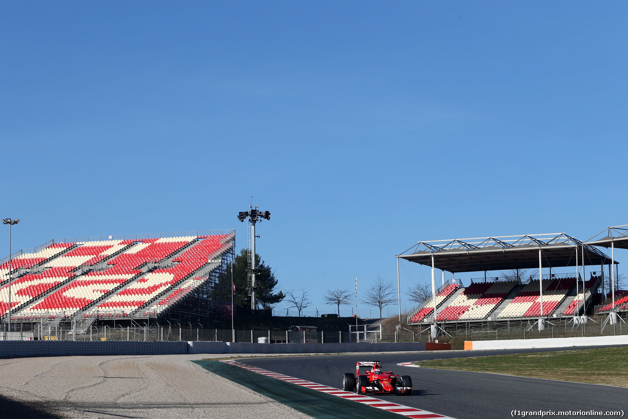 TEST F1 BARCELLONA 28 FEBBRAIO, Kimi Raikkonen (FIN), Ferrari 
28.02.2015.