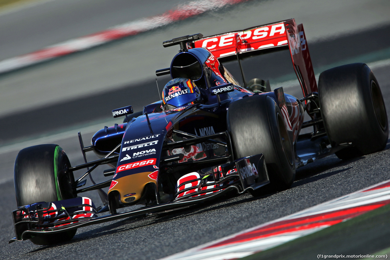 TEST F1 BARCELLONA 28 FEBBRAIO, Carlos Sainz Jr (ESP) Scuderia Toro Rosso STR10.
28.02.2015.