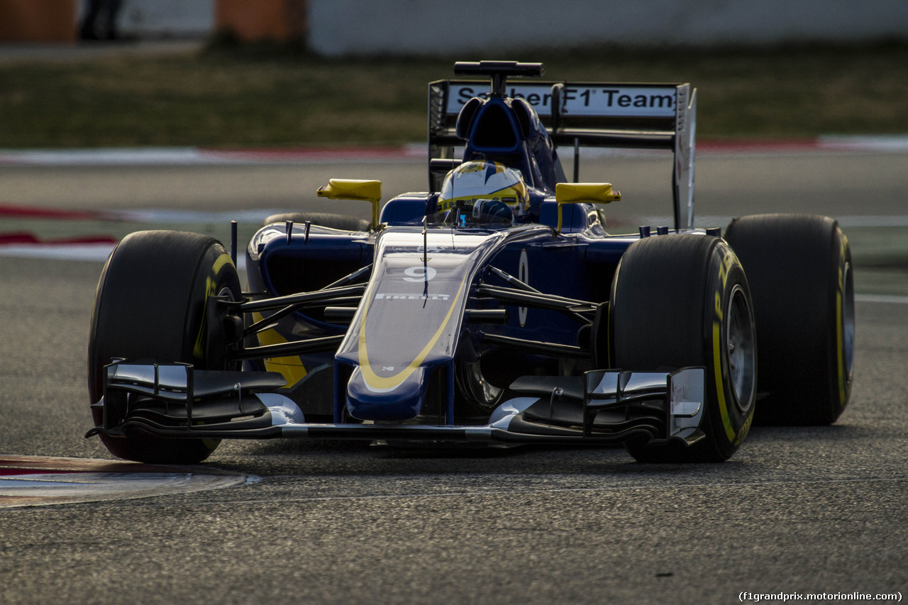 TEST F1 BARCELLONA 28 FEBBRAIO, Marcus Ericsson (SUE) Sauber C34