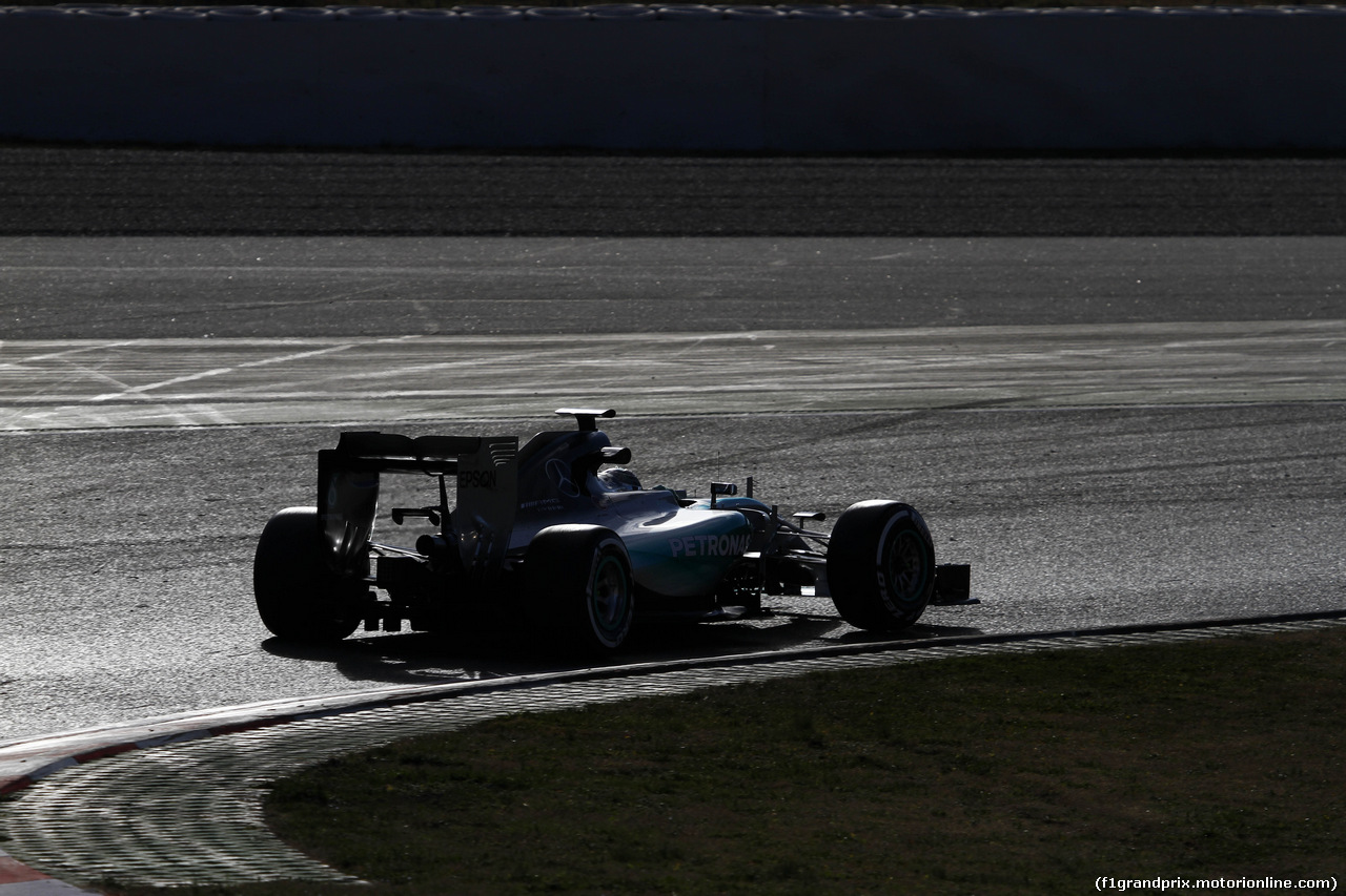 TEST F1 BARCELLONA 28 FEBBRAIO, Nico Rosberg (GER) Mercedes AMG F1 W06