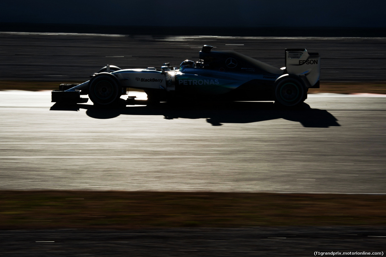 TEST F1 BARCELLONA 28 FEBBRAIO, Lewis Hamilton (GBR) Mercedes AMG F1 W06.
28.02.2015.