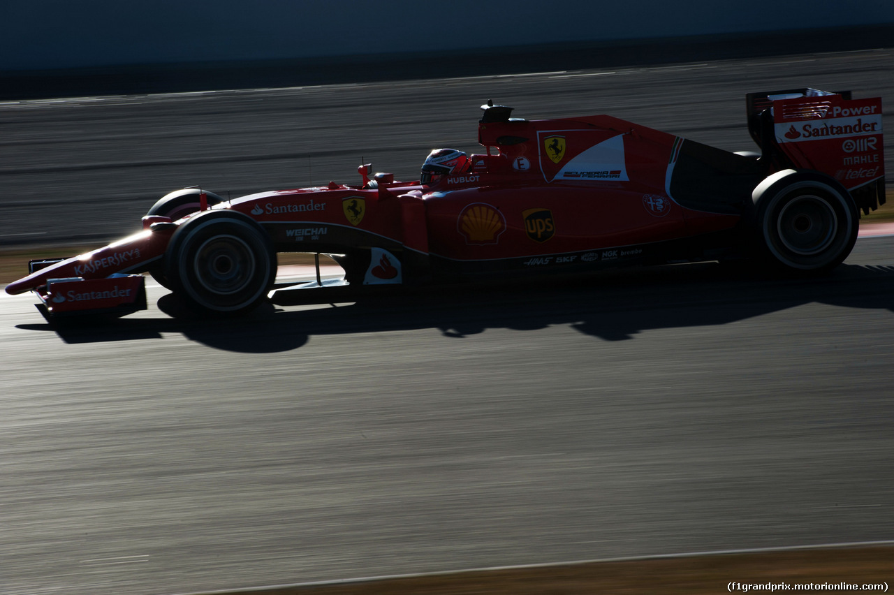 TEST F1 BARCELLONA 28 FEBBRAIO, Kimi Raikkonen (FIN) Ferrari SF15-T.
28.02.2015.