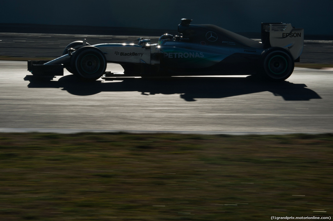 TEST F1 BARCELLONA 28 FEBBRAIO, Lewis Hamilton (GBR) Mercedes AMG F1 W06.
28.02.2015.
