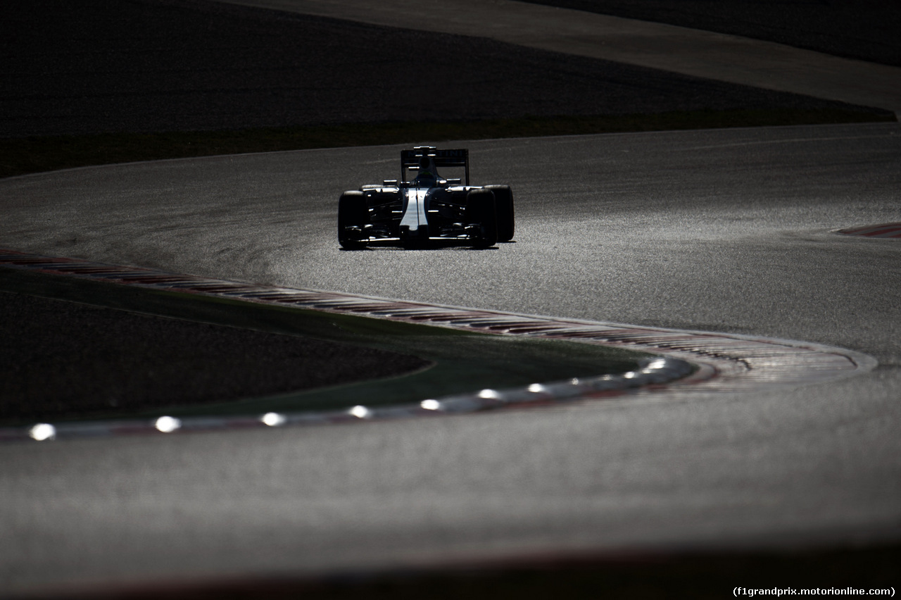 TEST F1 BARCELLONA 28 FEBBRAIO, Felipe Massa (BRA) Williams FW37.
28.02.2015.