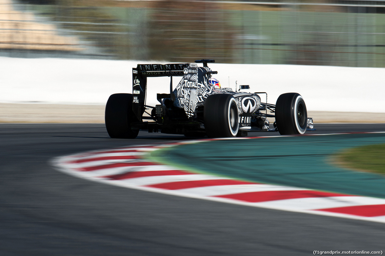 TEST F1 BARCELLONA 28 FEBBRAIO, Daniel Ricciardo (AUS) Red Bull Racing RB11.
28.02.2015.