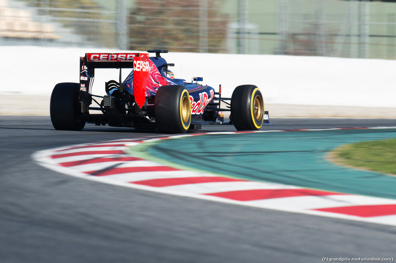 TEST F1 BARCELLONA 28 FEBBRAIO, Carlos Sainz Jr (ESP) Scuderia Toro Rosso STR10.
28.02.2015.