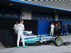 TEST F1 JEREZ 1 FEBBRAIO, Nico Rosberg (GER) Mercedes AMG F1 e team mate Lewis Hamilton (GBR) Mercedes AMG F1 unveil the Mercedes AMG F1 W06.
01.02.2015.