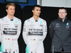 TEST F1 JEREZ 1 FEBBRAIO, (L to R): Nico Rosberg (GER) Mercedes AMG F1; Pascal Wehrlein (GER) Mercedes AMG F1 Reserve Driver; Andy Cowell (GBR) Mercedes-Benz High Performance Powertrains Managing Director.
01.02.2015.