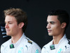 TEST F1 JEREZ 1 FEBBRAIO, (L to R): Nico Rosberg (GER) Mercedes AMG F1 with Pascal Wehrlein (GER) Mercedes AMG F1 Reserve Driver.
01.02.2015.
