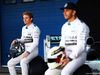 TEST F1 JEREZ 1 FEBBRAIO, (L to R): Nico Rosberg (GER) Mercedes AMG F1 with team mate Lewis Hamilton (GBR) Mercedes AMG F1.
01.02.2015.