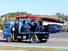 TEST F1 JEREZ 1 FEBBRAIO, The Scuderia Toro Rosso STR10 of Carlos Sainz Jr (ESP) Scuderia Toro Rosso is recovered back to the pits on the back of a truck.
01.02.2015.