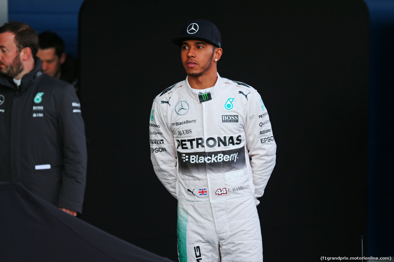 TEST F1 JEREZ 1 FEBBRAIO, Lewis Hamilton (GBR) Mercedes AMG F1.
01.02.2015.