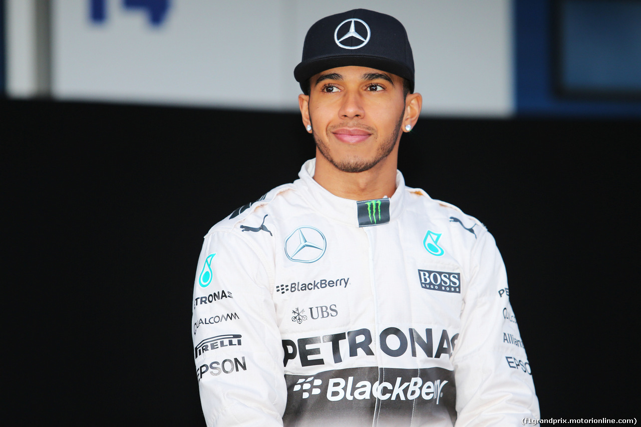 TEST F1 JEREZ 1 FEBBRAIO, Lewis Hamilton (GBR) Mercedes AMG F1.
01.02.2015.