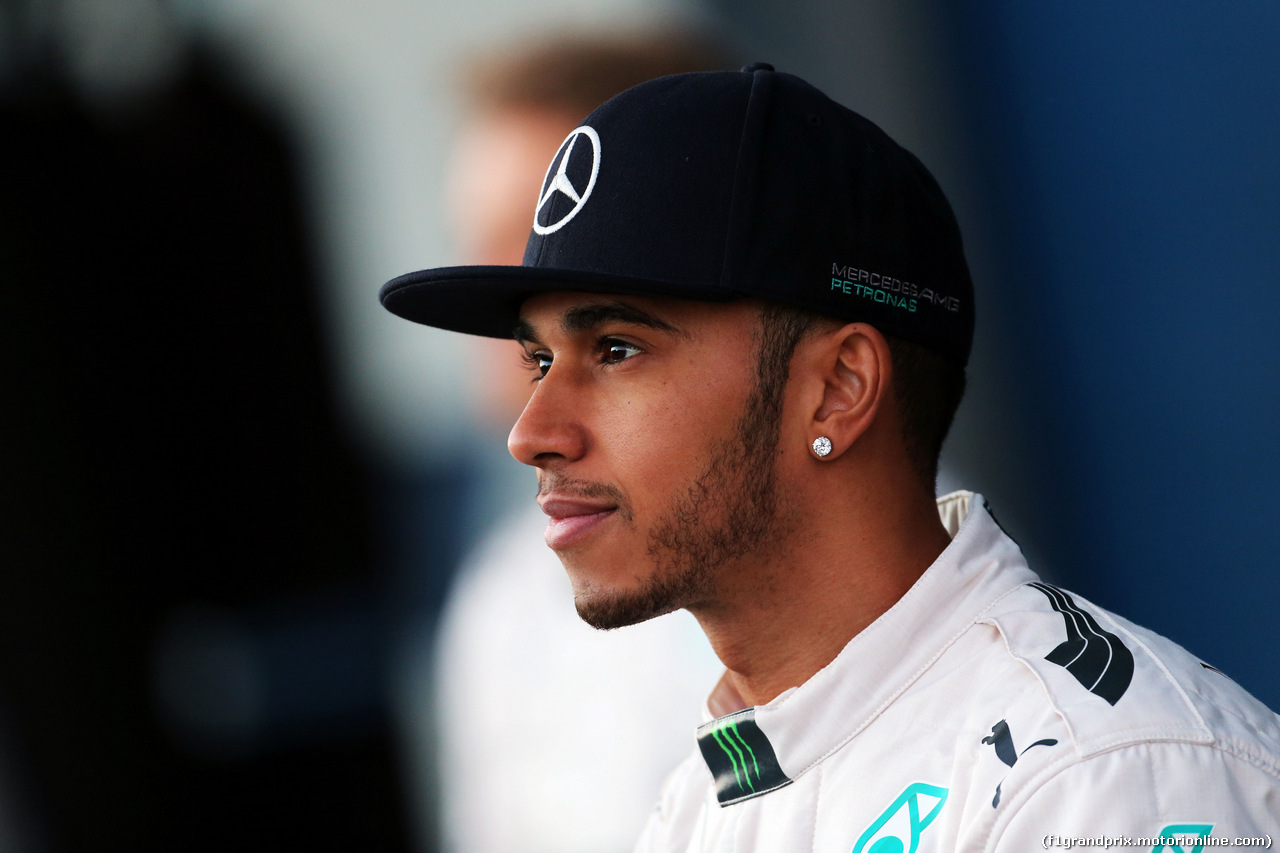 TEST F1 JEREZ 1 FEBBRAIO, Lewis Hamilton (GBR) Mercedes AMG F1.
01.02.2015.