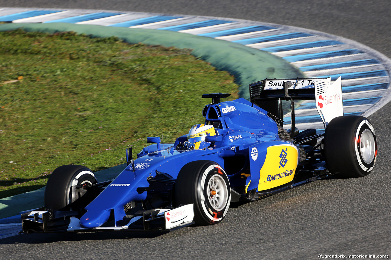 TEST F1 JEREZ 1 FEBBRAIO, Marcus Ericsson (SWE) Sauber C34.
01.02.2015.