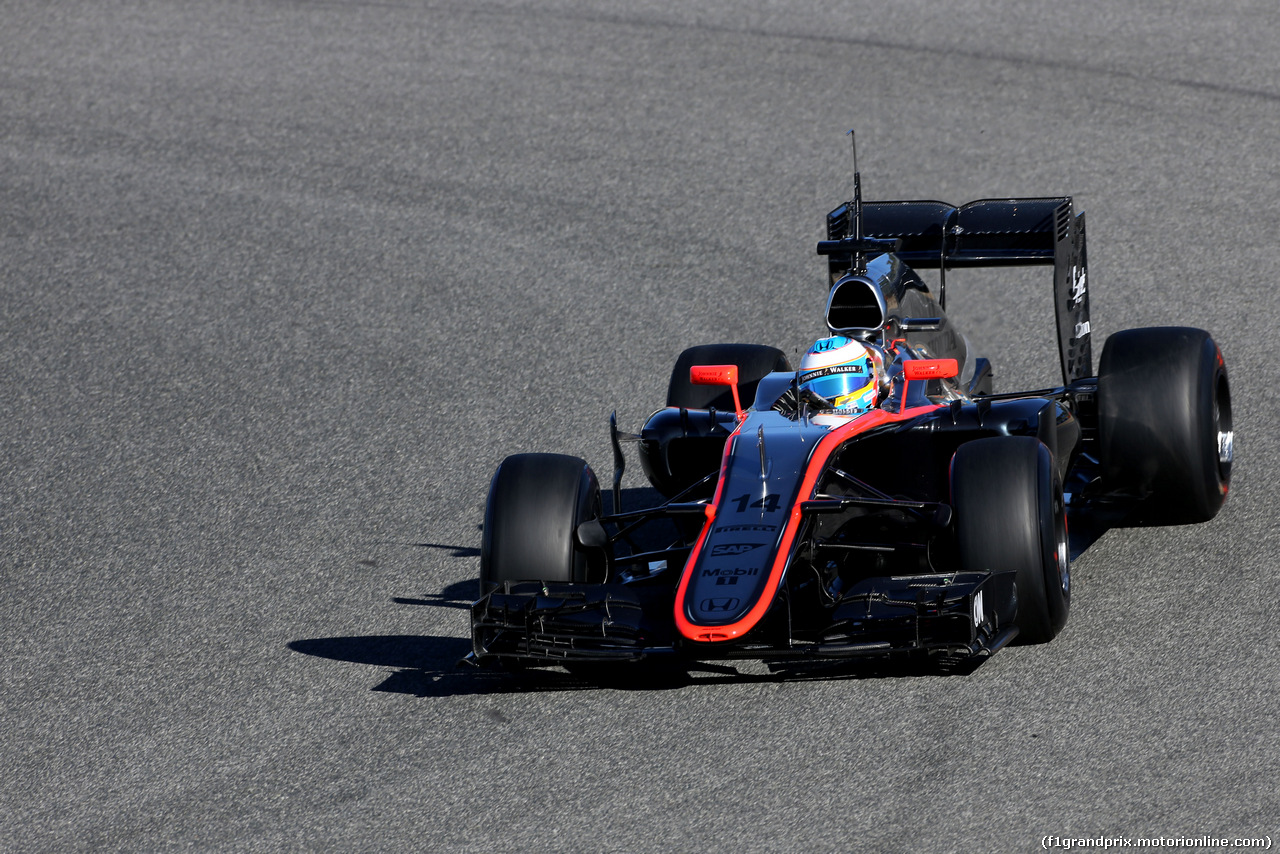 TEST F1 JEREZ 1 FEBBRAIO, Fernando Alonso (ESP), McLaren Honda 
01.02.2015.