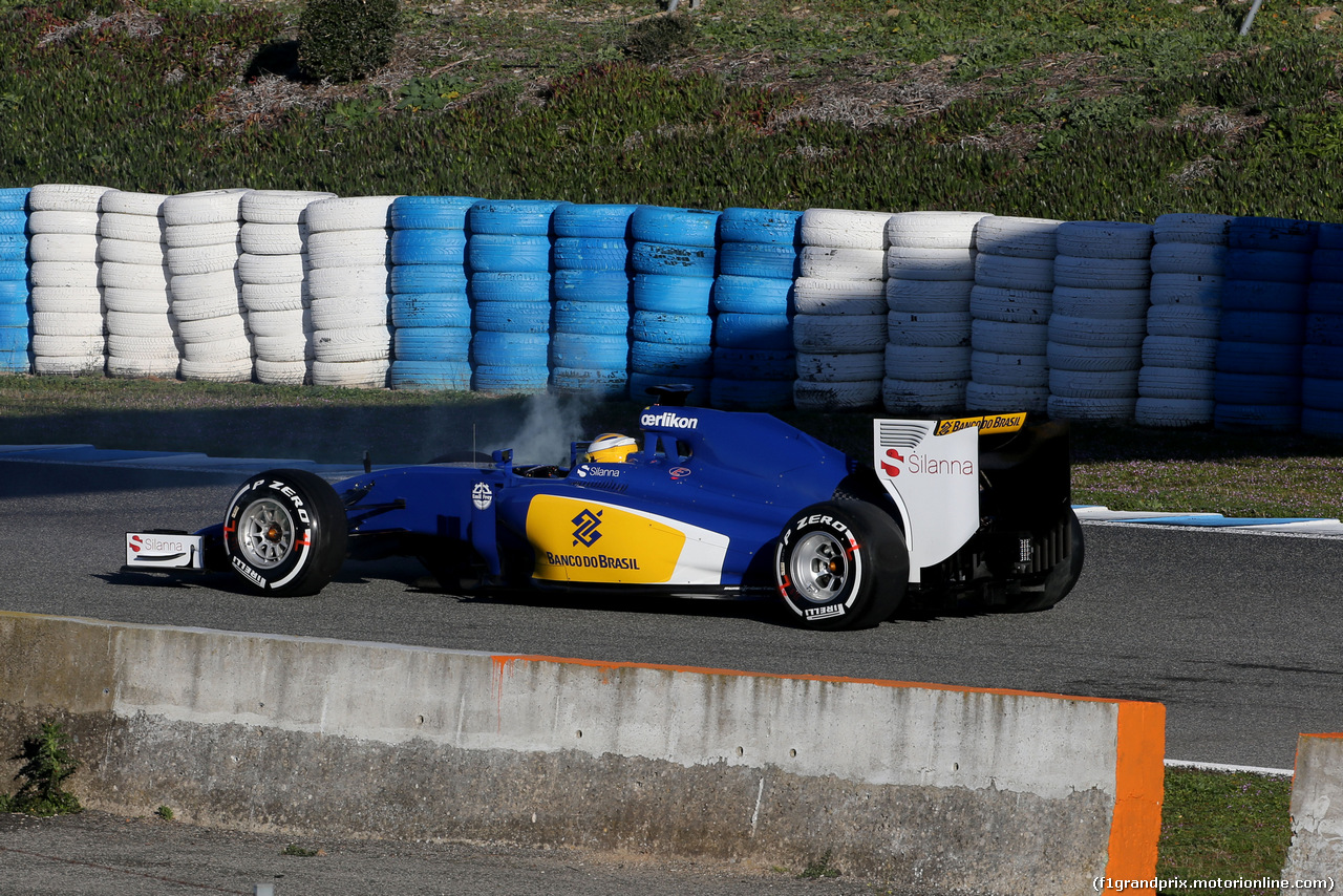 TEST F1 JEREZ 1 FEBBRAIO, Marcus Ericsson (SWE), Sauber F1 Team 
01.02.2015.