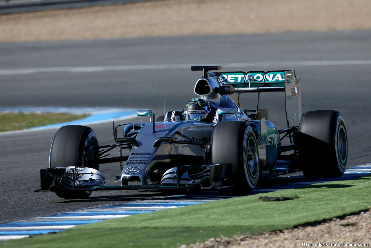 TEST F1 JEREZ 1 FEBBRAIO, Nico Rosberg (GER), Mercedes AMG F1 Team 
01.02.2015.