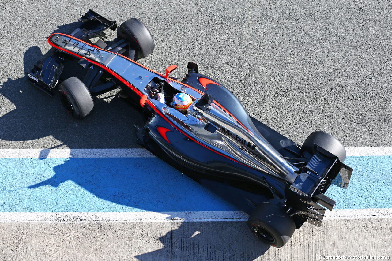 TEST F1 JEREZ 1 FEBBRAIO, Fernando Alonso (ESP) McLaren MP4-30.
01.02.2015.