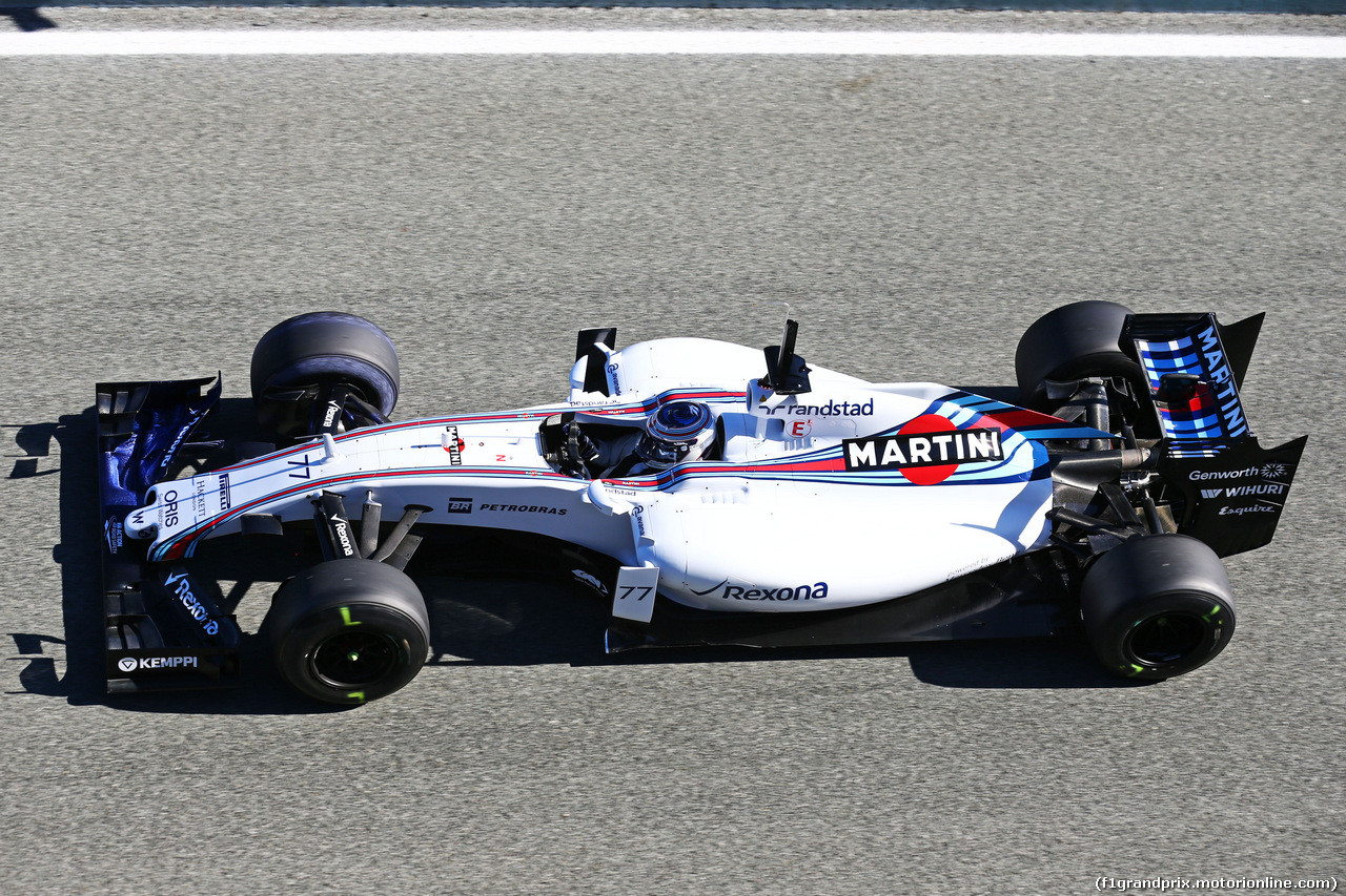 TEST F1 JEREZ 1 FEBBRAIO, Valtteri Bottas (FIN) Williams FW37.
01.02.2015.