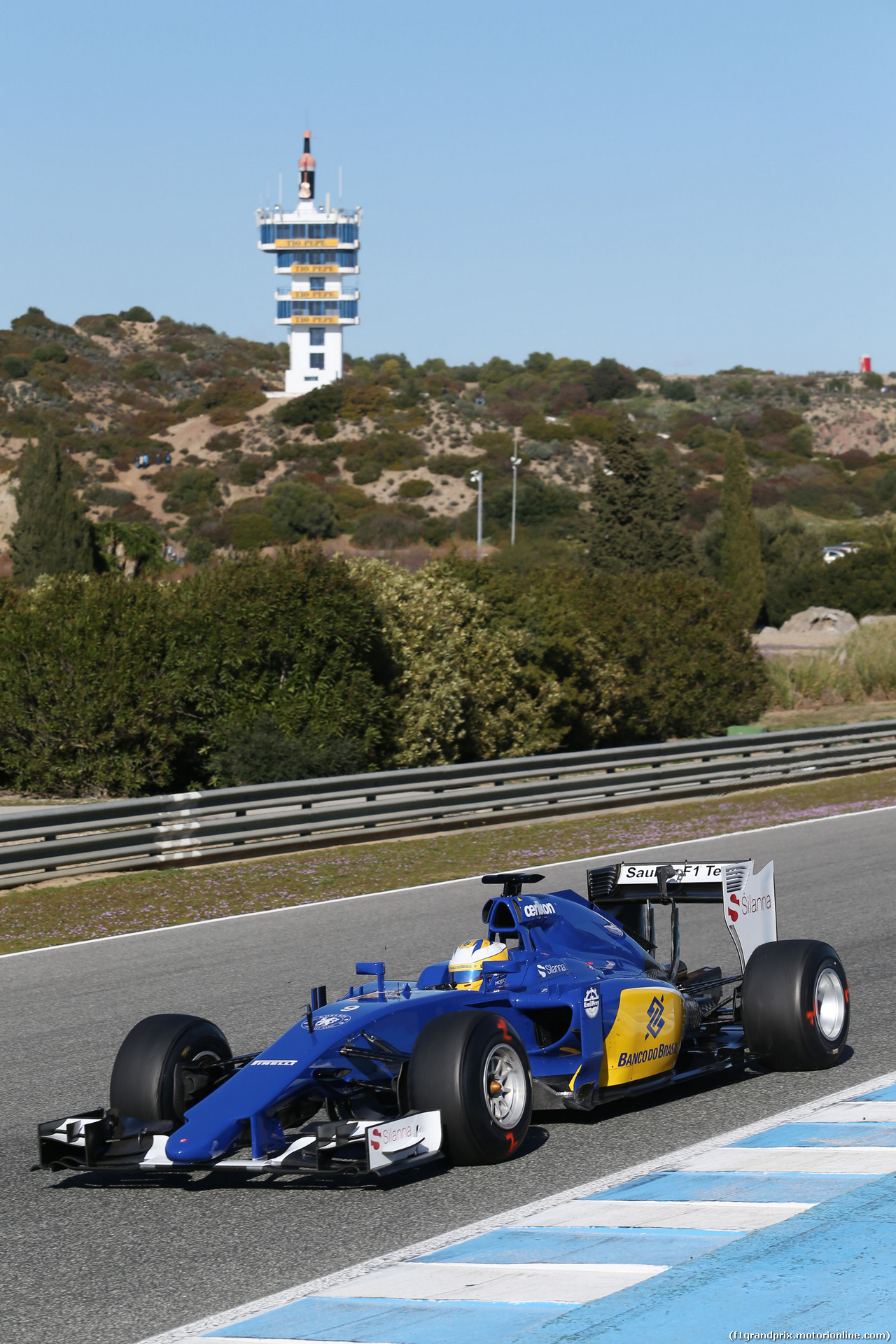 TEST F1 JEREZ 1 FEBBRAIO, Marcus Ericsson (SWE) Sauber C34.
01.02.2015.