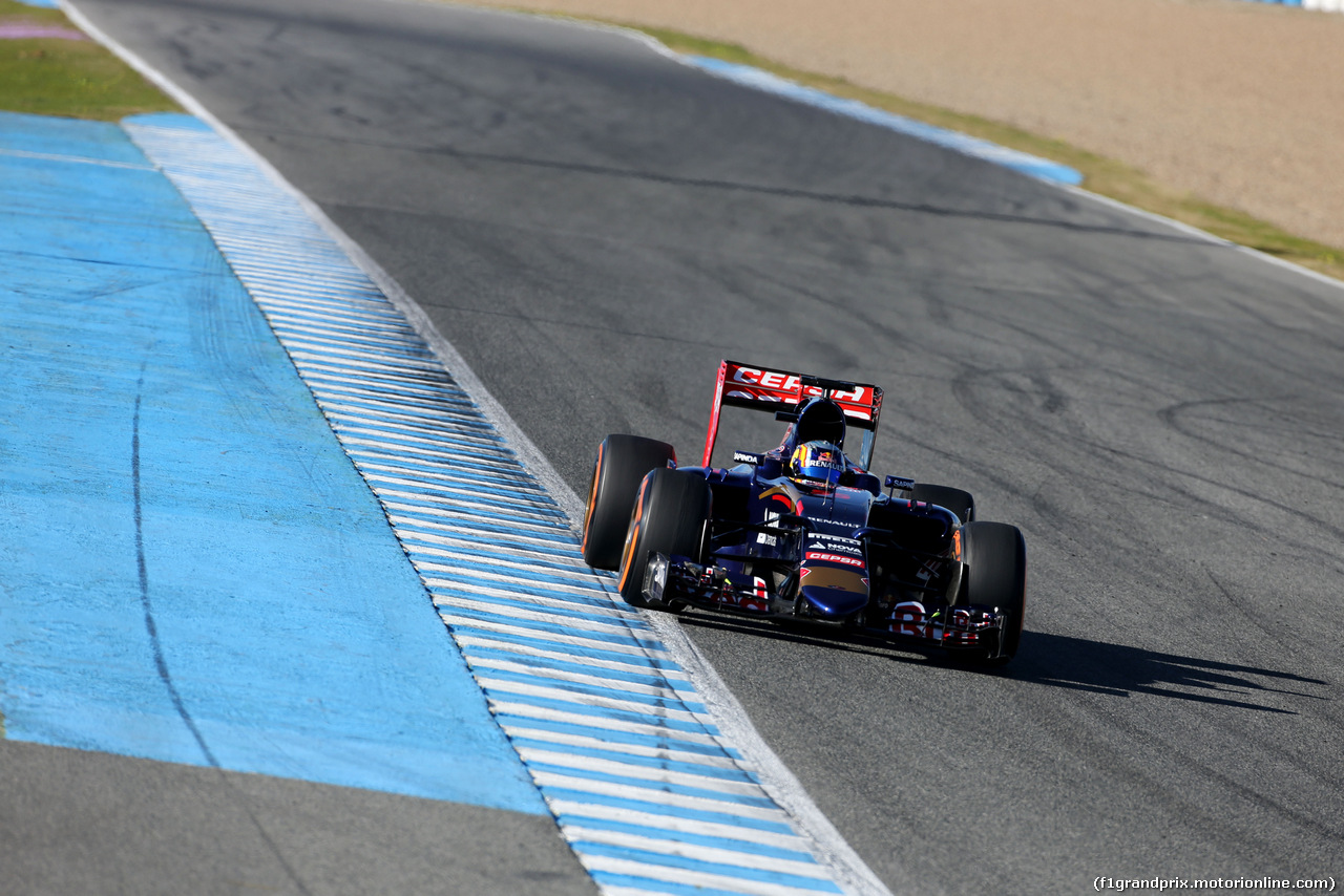 TEST F1 JEREZ 1 FEBBRAIO, Carlos Sainz (ESP), Scuderia Toro Rosso 
01.02.2015.