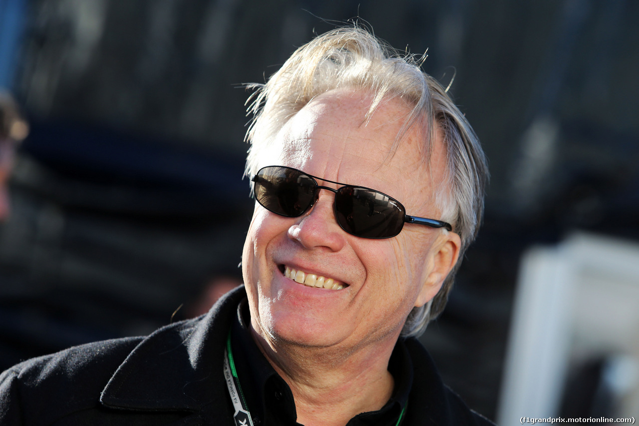 TEST F1 JEREZ 1 FEBBRAIO, Gene Haas (USA) Haas Automotion President.
01.02.2015.