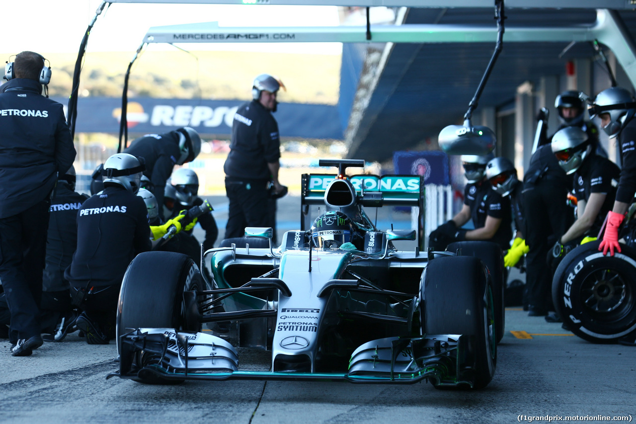 TEST F1 JEREZ 1 FEBBRAIO