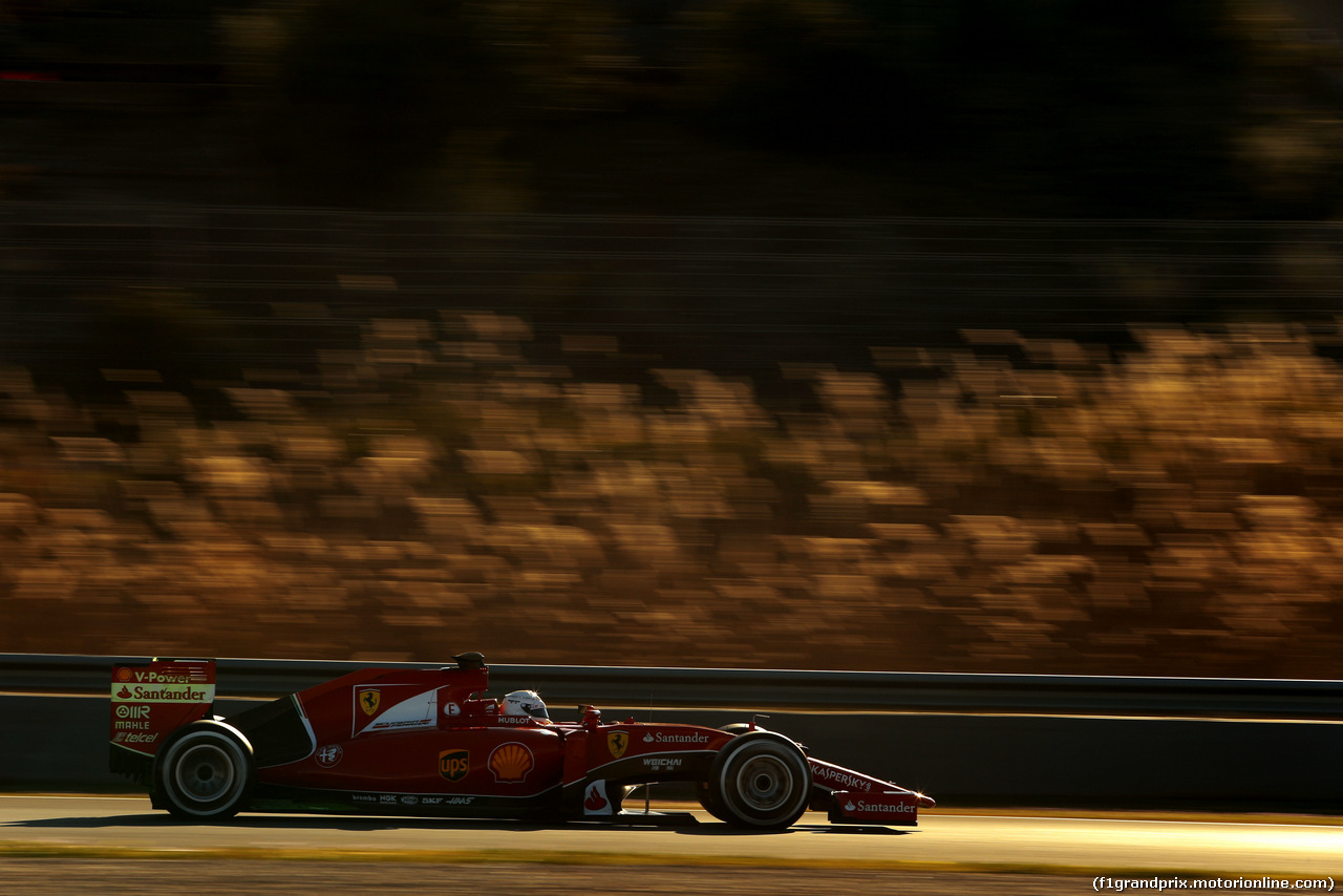 TEST F1 JEREZ 1 FEBBRAIO, Sebastian Vettel (GER), Ferrari 
01.02.2015.