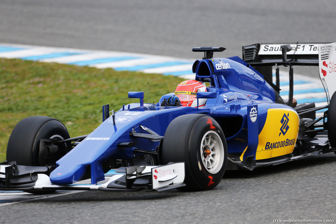 TEST F1 JEREZ 2 FEBBRAIO, Felipe Nasr (BRA) Sauber C34.
02.02.2015.