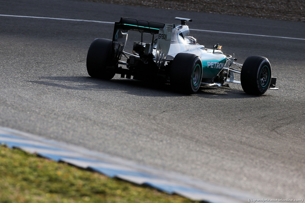 TEST F1 JEREZ 2 FEBBRAIO, Lewis Hamilton (GBR) Mercedes AMG F1 W06.
02.02.2015.
