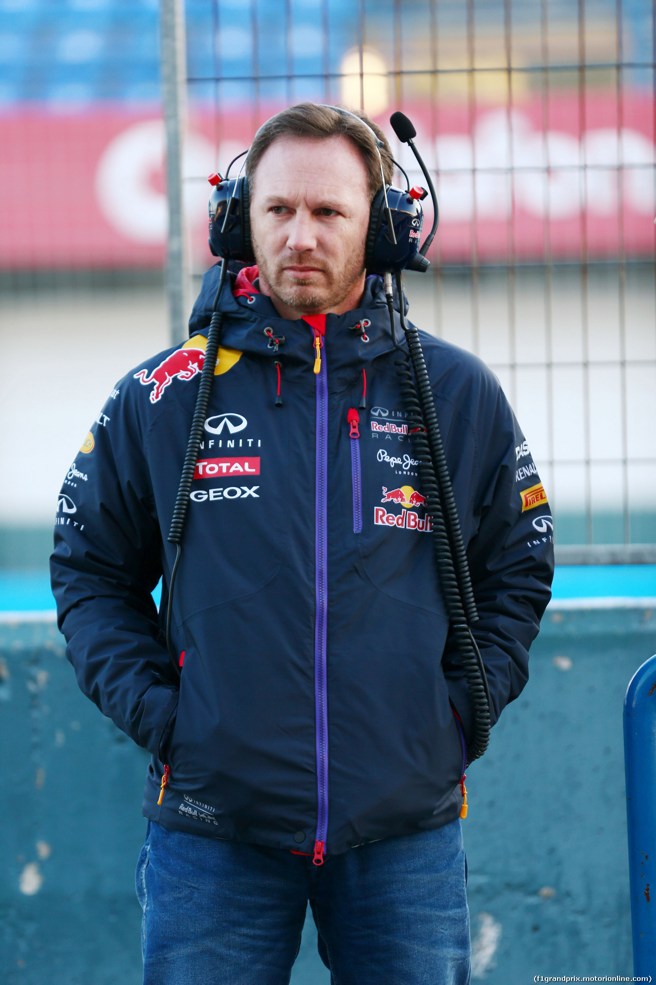 TEST F1 JEREZ 2 FEBBRAIO, Christian Horner (GBR) Red Bull Racing Team Principal.
02.02.2015.