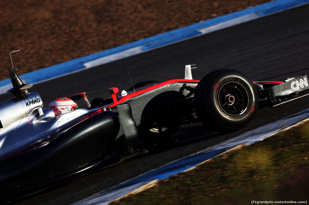 TEST F1 JEREZ 2 FEBBRAIO, Jenson Button (GBR) McLaren MP4-30.
02.02.2015.