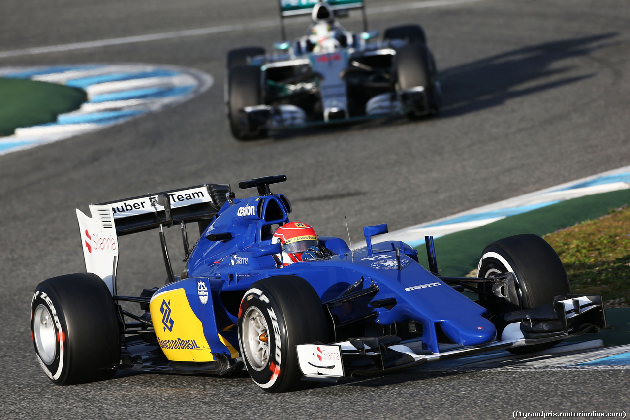 TEST F1 JEREZ 2 FEBBRAIO, Felipe Nasr (BRA) Sauber C34.
02.02.2015.