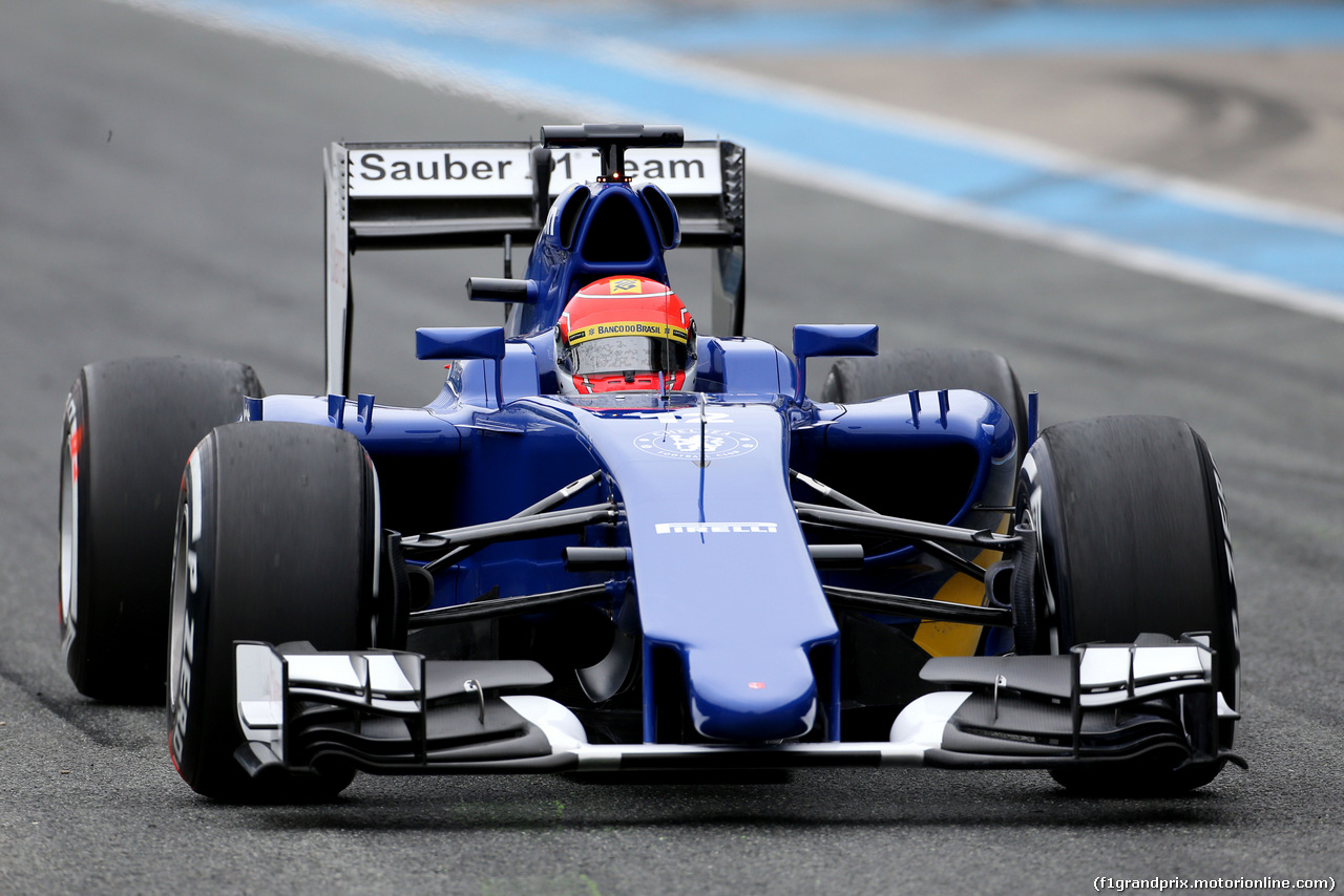 TEST F1 JEREZ 2 FEBBRAIO, Felipe Nasr (BRA), Sauber F1 Team 
02.02.2015.